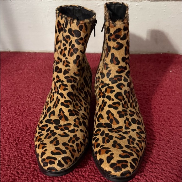 Steve Madden leopard print Santos boots, Men size 8M main image 5